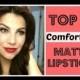 Top 10 Comfortable Matte Lipsticks