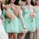 Cheap Short Bridesmaid Dress Sweetheart Pleat Chiffon Gown Custom 2 4 6 8 10 12