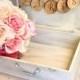 Rustic Cream Wedding Card Box By Burlap An Linen Co
