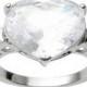 Tressa Collection Cubic Zirconia Bridal Ring in Sterling Silver
