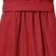 TEVOLIOTM Women's Taffeta Scoop Neck Bridesmaid Dress with Removable Sash - Limited Availability