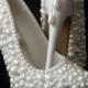 Bridal Shoes* Handmade Luxury Pearl Shoes