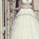 Sweetheart Spaghetti Lace Appliqued Vintage Backless Couture Wedding Dresses