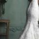 New Sexy V-neck Mermaid White/ivory Lace Wedding Dress Custom All Size:4/6/8