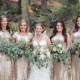 Rose Gold Bridesmaids Dresses: A Unique Bridal Party Look