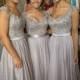 Lace Bridesmaid Dresses Satin Chiffon Bridesmaid Dresses See Through Back Bridesmaid Dresses Prom Dresses Party Dresses 2014 New Fashion