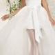 White/Ivory Detachable Train Lace Wedding Dress Custom Size4 6 8 10 12 14 16 18