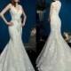 Gorgeous White/Ivory Lace Wedding Dress Bridal Gown Custom Size4 6 8 10 12 14 16