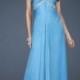 Long Anasdress UK Blue Prom Dress