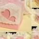 100× Pink Hollow Heart Candy Boxes With Ribbon Wedding Party Baby Shower Favors