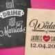 Personalised Wedding Invitations With Envelopes ★Day & Evening Invites ★ Vintage