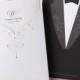 [B*Hands Card] 1 Sample Set Wedding Luxury Invitation Dress & Tuxedo Tie BH2129