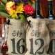 Hortense Burlap Wine Bag Wedding Table Numbers 11-20