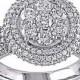 FINE JEWELRY 2 CT. T.W. Diamond 10K White Gold Bridal Ring