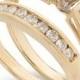 Diamond Bridal Set in 14k Gold (9/10 ct. t.w.)
