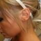 Rhinestone Bridal Headband- KELLY, Wedding Headpiece, Headband, Accessories, Bridal, Wedding, Hair Accessory, Ribbon Hair Piece