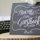 Please Sign Our Wedding Guestbook - Chalkboard / Blackbaord Style Print