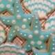 1 Doz Starfish & Seashell Decorated Sugar Cookies - Turquoise Aqua Wedding Favor - Beach Theme - Birthday Party