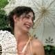 Free Shipping Lace Fan And  Wedding Umbrella Lace Parasols