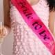 Novelty 2 layers Rosy Bride To Be Item Hen Party Bride to be Sash With Diamond 10pcs/lot