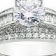 FINE JEWELRY DiamonArt Cubic Zirconia Sterling Silver Bridal Ring