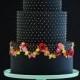 Dark Colored Wedding Cake Ideas