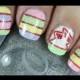 Candy Inspired Nail Art *smarties*