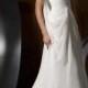 Chic One Shoulder Beading Applique Wedding Dress