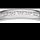 Simply vera vera wang 1/4 carat t.w. diamond 14k white gold wedding ring