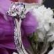 Platinum "Legato Sleek Line Pave" Diamond Engagement Ring