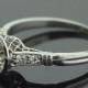 1920s Engagement Ring - Platinum And Diamond Ring