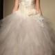 St. Pucchi - Fall 2012 - Strapless Satin And Lace A-Line Wedding Dress With Jacket