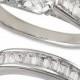 Sterling Silver Ring Set, Swarovski Zirconia Bridal Ring and Band Set (10-1/5 ct. t.w.)