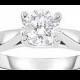 FINE JEWELRY True Love, Celebrate Romance 1 CT. Diamond Solitaire 14K White Gold Bridal Ring