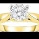 FINE JEWELRY True Love, Celebrate Romance 1 CT Diamond Solitaire 14K Yellow Gold Bridal Ring