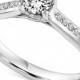 Diamond Solitaire Engagement Ring in 14k White Gold (5/8 ct. t.w.)