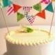 Cake Bunting Whimsical Festive Banner On Bakers Twine