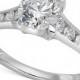 X3 Certified Diamond Channel a Ring in 18k White Gold (1-1/2 ct. t.w.)