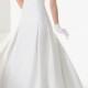 Simple Sleeveless Jewel Satin Cheap Dress for Weddings