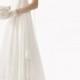 Sexy Spaghetti Straps Draping Tulle Wedding Dress Online
