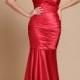 Deal Sweetheart Red Mermaid Prom Dress