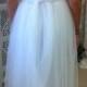 Dreamy Sheer Neck Wedding Dress With Stunning Soft Tulle Skirt And Sheer Lace Detailing