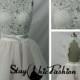 White Floral Beaded Lace Top High Neck Open Back Short Prom Dress Sale