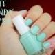Beauty Gore the Ladylicious: Essie Mint Candy Apple İncelemesi//Review:Essie Mint Candy Apple