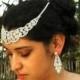 SALE Crystal Bridal Headpiece, Wedding Forehead Band, Rhinestone Headpiece, Wedding Hair Jewelry,Bridal Headdress,Bridal Jewelry