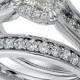 Princess Treasures Diamond Ring, 14k White Gold Princess-Cut Diamond Bridal Set (2 ct. t.w.)