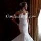 Trumpet/Mermaid Sweetheart Court Train Applique Tulle Wedding Dress 2014