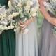 Soft grey, blue and sage green inspired real wedding - Wedding Sparrow 