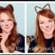 2 Ways To Make Cat Ears With Your Hair!