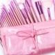 22pcs Pink Makeup Brush Set